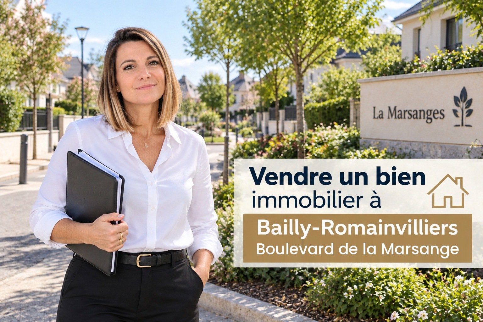 March&eacute; immobilier &mdash; Boulevard de la Marsange, Bailly-Romainvilliers
